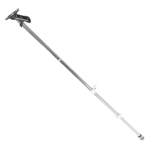 UKCOCO 1 Satz Fahnenmast Set Rostfreier und Langlebiger Gartenfahnenmast für Außenbereich für Höfe und Balkone von UKCOCO
