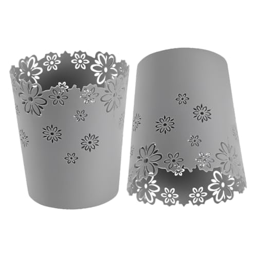 UKCOCO 1 Satz Mini Mülleimer Für Schreibtisch Kleine Abfallbehälter Zur Aufbewahrung Für Zuhause Vielseitig Einsetzbar Robustes Design 2 Stück von UKCOCO