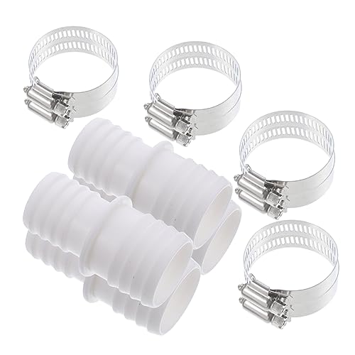 UKCOCO 1 Satz Poolschlauch Adapter Schlauchverbinder Schlauchschellen für Poolzubehör Installieren Langlebig und Praktisch für Poolpflege UKCOCO 1 Satz Poolschlauch Adapter Schlauchverbinder Schlauchschellen für Poolzubehör Installieren Langlebig und Praktisch für Poolpflege von UKCOCO
