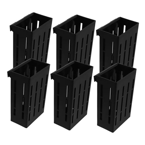 UKCOCO 1 Satz Wandmontierter Besteckhalter für Essstäbchen Praktischer Utensilien Organizer aus Kunststoff mit Abtropffunktion Teiliges Behälter Haken für Aufgeräumte Küche von UKCOCO
