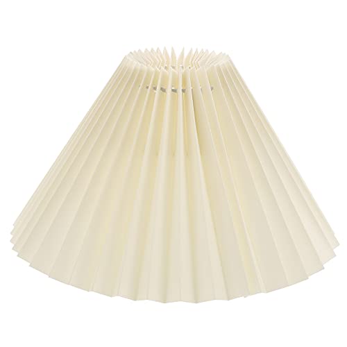 UKCOCO 1 Stück Kreativer Plissee Lampenschirm Stoff DIY Lampenzubehör für Tischlampen Wandleuchten und Deckenlampen Beige für Stilvolle Raumgestaltung UKCOCO 1 Stück Kreativer Plissee Lampenschirm Stoff DIY Lampenzubehör für Tischlampen Wandleuchten und Deckenlampen Beige für Stilvolle Raumgestaltung von UKCOCO
