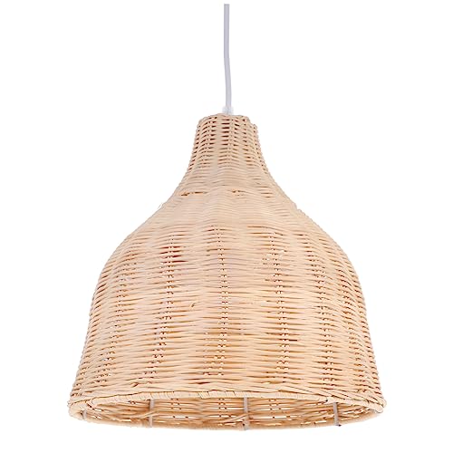UKCOCO 1 Stück Kronleuchter Deckenleuchte Vintage Bambus Gewebt Licht Rattan Hängelampe Bauernhaus Pendelleuchte Hängelampe Schirm Rattan Lampe Ornamente Produkt Persönlichkeit UKCOCO 1 Stück Kronleuchter Deckenleuchte Vintage Bambus Gewebt Licht Rattan Hängelampe Bauernhaus Pendelleuchte Hängelampe Schirm Rattan Lampe Ornamente Produkt Persönlichkeit von UKCOCO