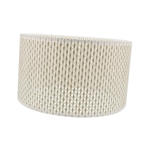 UKCOCO 1 Stück Woven Lampenschirm Beige Dekorativer Lampenschirm für Tischleuchte Design für Stilvolle Raumgestaltung Hochwertige Verarbeitung für Elegantes von UKCOCO