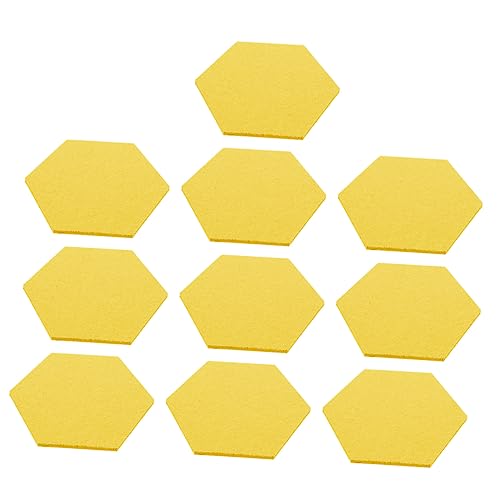 UKCOCO 10 Stück Schallisolierende Sechseckige Filzwandpaneele Selbstklebend Akustische Schalldämmung Dichter Filz Geräuschreduzierend für Büro Wohnzimmer Studio Multifunktional Leicht UKCOCO 10 Stück Schallisolierende Sechseckige Filzwandpaneele Selbstklebend Akustische Schalldämmung Dichter Filz Geräuschreduzierend für Büro Wohnzimmer Studio Multifunktional Leicht von UKCOCO