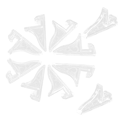UKCOCO 10 Stück Teiliges Stabiler Easel Halter für Desktop Präsentation Vielseitiger Fotohalter für Hochzeiten Geburtstage und Feierlichkeiten Transparente Basis UKCOCO 10 Stück Teiliges Stabiler Easel Halter für Desktop Präsentation Vielseitiger Fotohalter für Hochzeiten Geburtstage und Feierlichkeiten Transparente Basis von UKCOCO