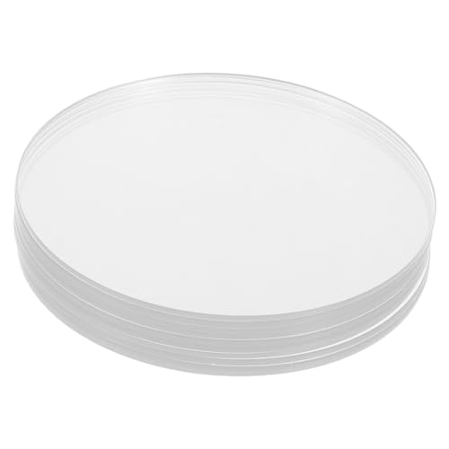 UKCOCO 10 Stück Teiliges Transparente Runde Acrylplatten Robuste Klare Acrylscheiben für DIY Projekte Gravierbare Runde Platten Vielseitige Acryl Discs für Bastelbedarf und UKCOCO 10 Stück Teiliges Transparente Runde Acrylplatten Robuste Klare Acrylscheiben für DIY Projekte Gravierbare Runde Platten Vielseitige Acryl Discs für Bastelbedarf und von UKCOCO