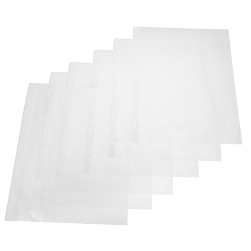 UKCOCO 100 Stück PP Dokumenten Schutzfolien Transparent Klarsichthüllen für Büro Schule und Präsentationen für Unterlagen Fotos und Archivierung UKCOCO 100 Stück PP Dokumenten Schutzfolien Transparent Klarsichthüllen für Büro Schule und Präsentationen für Unterlagen Fotos und Archivierung von UKCOCO
