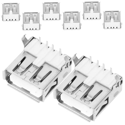 UKCOCO 100stücke USB- -ersatz USB-ersatzanschluss Weiblich Für Innenbereich Ersatzbuchse Elektronische Teile von UKCOCO