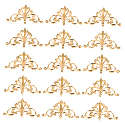 UKCOCO 100pcs Metall Applices Möbel Kupfer Onlay Appliken Für Schubladen Und Kisten Easy DIY Installation Dekorationen Für Zuhause UKCOCO 100pcs Metall Applices Möbel Kupfer Onlay Appliken Für Schubladen Und Kisten Easy DIY Installation Dekorationen Für Zuhause von UKCOCO