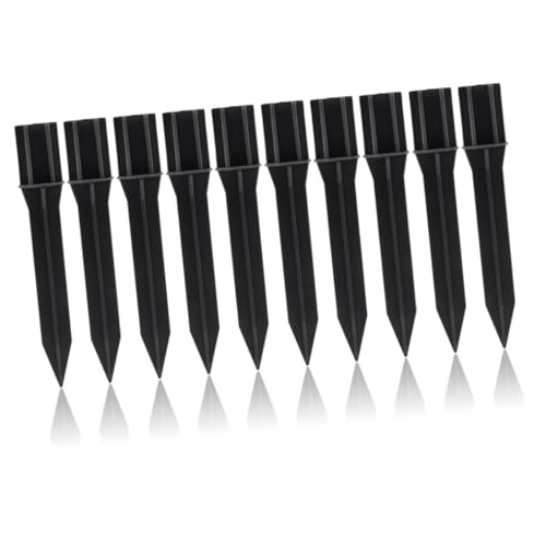 UKCOCO 10stücke Solar Gartenlampen Erdspieße Langlebige Ersatzelemente Für Solarleuchten Wetterfest Und Windbeständig Einfache Installation Für Außenbereiche von UKCOCO