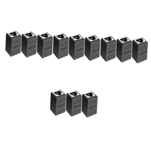 UKCOCO 4sets Ethernet Adapter 6 Koppler Netzwerk Adapter Für Konsole High Speed ​​ethernet Kabel 10gbps 3 Stücke * 4 von UKCOCO