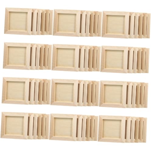 UKCOCO 12 Sätze DIY Holz Bilderrahmen Bastelrahmen Naturbelassenem Holz Für Kreative Foto Displays Für DIY Kunstwerke Und Kreative Projekte 6 Stück * 12 UKCOCO 12 Sätze DIY Holz Bilderrahmen Bastelrahmen Naturbelassenem Holz Für Kreative Foto Displays Für DIY Kunstwerke Und Kreative Projekte 6 Stück * 12 von UKCOCO