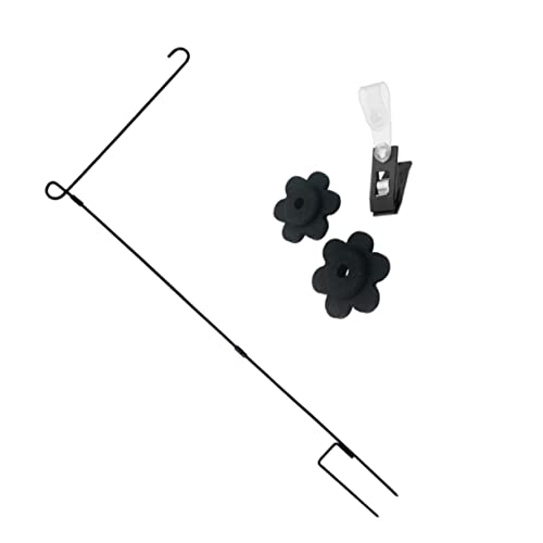 UKCOCO 1Satz Gartenflaggenständer Robuster Fahnenmast für Outdoor Stabiler Flaggenhalter für Garten und Terrassendekoration und Langlebig von UKCOCO