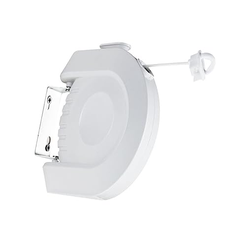 UKCOCO 1Stück Einziehbare Teleskop für Innenbereich Wandmontage Windfest für Camping und Reisen Weiß von UKCOCO