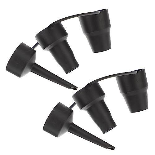 UKCOCO 2 Sätze Kunststoff Aufsatz Luftpumpenadapter mit Abnehmbaren Langlebige Ersatzdüsen für Luftmatratzen Schlauchboote Sup und Aufblasbare Geräte Design von UKCOCO