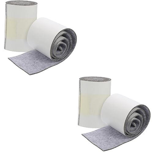 UKCOCO 2 Sätze Selbstklebende Filzstreifen Stuhlbein Bodenschoner Möbelfilzgleiter Filzgleiter Für Möbel Stuhlfilzgleiter Möbelgleiter Tischbeingleiter Bodenschoner 2 Rollen * 2 UKCOCO 2 Sätze Selbstklebende Filzstreifen Stuhlbein Bodenschoner Möbelfilzgleiter Filzgleiter Für Möbel Stuhlfilzgleiter Möbelgleiter Tischbeingleiter Bodenschoner 2 Rollen * 2 von UKCOCO