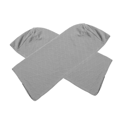 UKCOCO 2 Stück Armlehnenabdeckung Armlehnenbezüge Für Stühle Sesselbezüge Für Armlehnen Stretch-sofabezug Stuhlarmschutz Stretch-coucharmbezüge Grey Polyester von UKCOCO