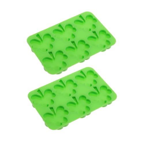 UKCOCO 2 Stück DIY Silikonform Für Kleeblatt-kristallohrringe, Epoxidharz, Schmuckgussform Zum Basteln Einzigartiger Handgefertigter Materialien UKCOCO 2 Stück DIY Silikonform Für Kleeblatt-kristallohrringe, Epoxidharz, Schmuckgussform Zum Basteln Einzigartiger Handgefertigter Materialien von UKCOCO