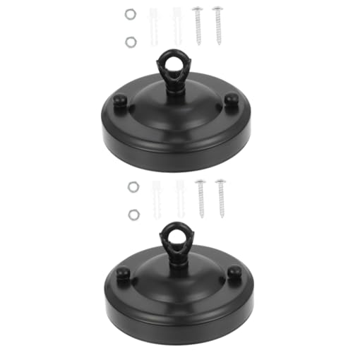 UKCOCO 2 Stück Deckenringe Lichtbaldachin Deckenbaldachin Kronleuchter Montageplatte Baldachin Set Baldachin Für Kronleuchter DIY Pendelleuchte Set Leuchten Montagehalterung von UKCOCO