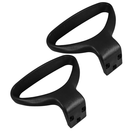 UKCOCO 2 Stück Ergonomische Bürostuhl Armlehnen Ersatz Langlebige Armstützen Komfort Armlehnen Passend für Büro und Drehstühle Einfache von UKCOCO