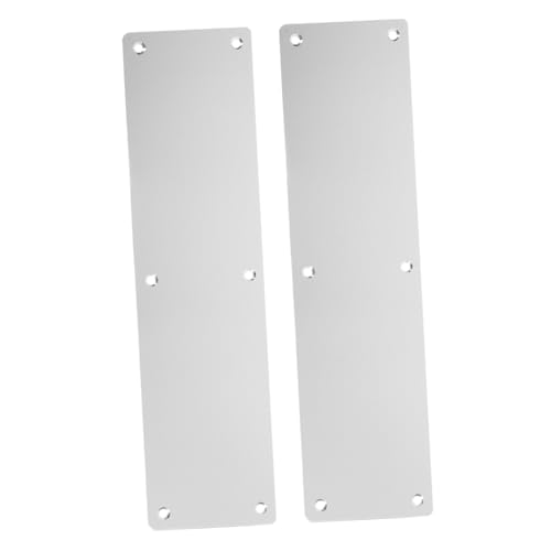 UKCOCO 2 Stück Feuerfeste Türschutzplatte Push Pull Türplatte Innen Außen Kratzfest Modern Minimalistisch von UKCOCO