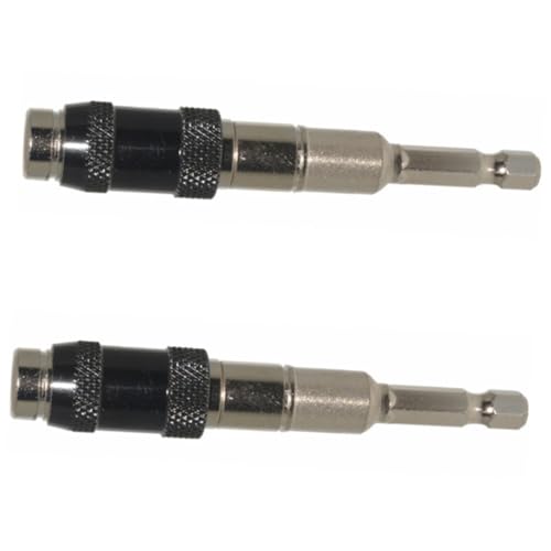 UKCOCO 2 Stück Magnetischer Sechskant bithalter mit Verstellbarem Gelenk Flexible Bohrerverlängerung Stabiler Pivot Bit Holder für Enge Ecken und Vielseitigen Schraubeinsatz UKCOCO 2 Stück Magnetischer Sechskant bithalter mit Verstellbarem Gelenk Flexible Bohrerverlängerung Stabiler Pivot Bit Holder für Enge Ecken und Vielseitigen Schraubeinsatz von UKCOCO