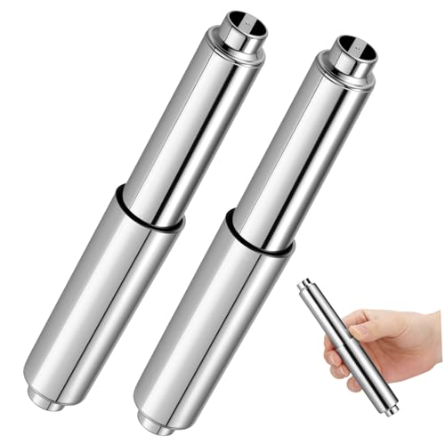 UKCOCO 2 Stück Toilettenpapierhalter Stab aus Langlebigem Material Flexibel Ausziehbar Praktische Ersatzrolle für Badezimmer Hotel und Restaurant Silberner Wc Papierhalter UKCOCO 2 Stück Toilettenpapierhalter Stab aus Langlebigem Material Flexibel Ausziehbar Praktische Ersatzrolle für Badezimmer Hotel und Restaurant Silberner Wc Papierhalter von UKCOCO