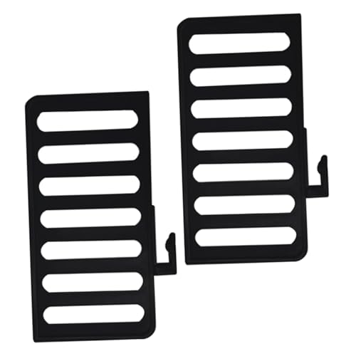 UKCOCO 2 Stück Zubehör Für Schuhschränke Fachteiler Für Holzregale Regalteiler Aus Draht Schuhschlitz-Organizer Hohe Regalteiler Schuhhalter Schuhschrank Black Plastik UKCOCO 2 Stück Zubehör Für Schuhschränke Fachteiler Für Holzregale Regalteiler Aus Draht Schuhschlitz-Organizer Hohe Regalteiler Schuhhalter Schuhschrank Black Plastik von UKCOCO