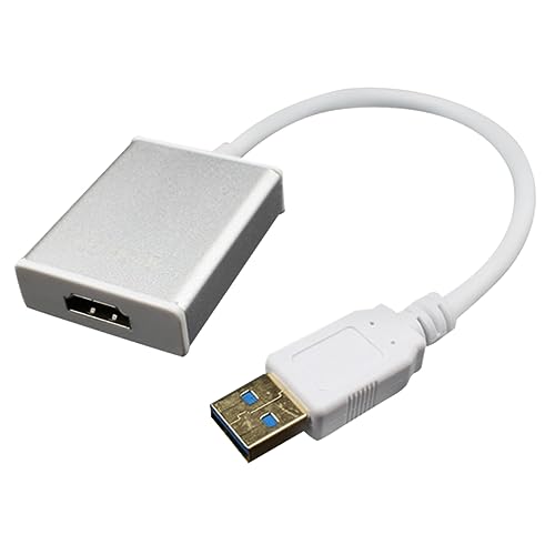 UKCOCO 2st Usb3.0 Zu Adapter Usb3. 0 Zum Adapter USB Zu Adapter 1080p Audio-Video-kabelkonverter Usb3. 0 Zum Konverter USB Zu HDTV Adapter Digital USB-Adapter 12a Eben Ladegerät von UKCOCO