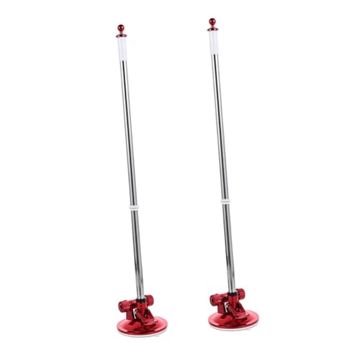 UKCOCO 2Stücke Fahnenmast mit Saugnapf Langlebiger Verstellbarer Fahnenhalter für Motorräder für Verschiedene Flaggenarten zu Installieren und Robust UKCOCO 2Stücke Fahnenmast mit Saugnapf Langlebiger Verstellbarer Fahnenhalter für Motorräder für Verschiedene Flaggenarten zu Installieren und Robust von UKCOCO