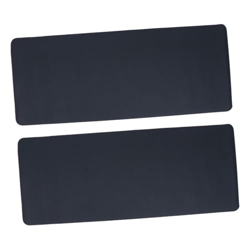 UKCOCO 2Stücke Nbr Laufbandmatte für Teppichböden Schalldämmende Fitnessmatte rutschfeste Übungsmatte Bodenschutzmatte für Heimtrainer und Fitnessgeräte von UKCOCO