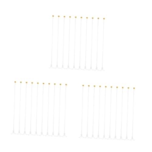 UKCOCO 3 Sätze Teiliges Von Auto Fensterflaggen Mit Saugnapf Fahnenmast Tragbare Banner Für Outdoor Reisen Und Hausdekoration Für Garten Und Balkon 10 Stück * 3 von UKCOCO