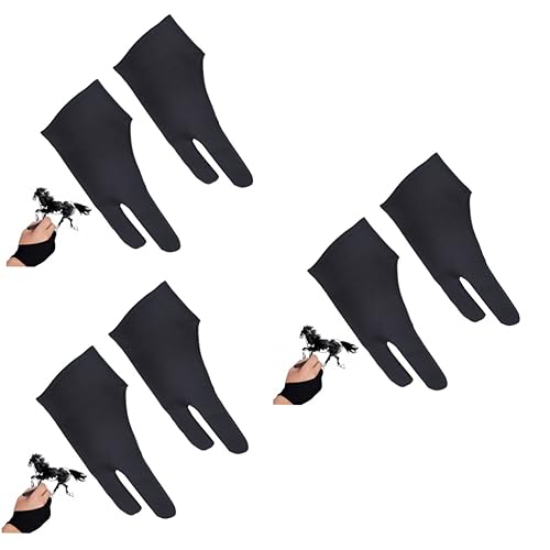 UKCOCO 3 Sets Bequemer Nylonhandschuh Für Zeichentabletts Rechte Hand Künstlerhandschuh Finger Größe S Schwarz 2 Stück * 3 UKCOCO 3 Sets Bequemer Nylonhandschuh Für Zeichentabletts Rechte Hand Künstlerhandschuh Finger Größe S Schwarz 2 Stück * 3 von UKCOCO