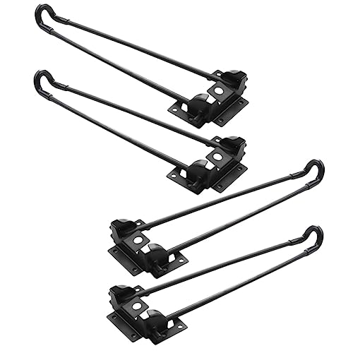 UKCOCO 4 Stück Faltbare Tischbeine Höhe Haarnadel Tischgestell für Couchtisch Laptop Tisch Stabil und Platzsparend für DIY Projekte von UKCOCO