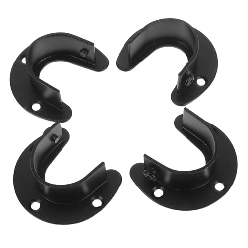 UKCOCO 4 Stück Robuste Wandhalterungen Aus Edelstahl Für Duschstangen Halterungen Für Gardinenstangen Küchenschränke Kleiderschränke UKCOCO 4 Stück Robuste Wandhalterungen Aus Edelstahl Für Duschstangen Halterungen Für Gardinenstangen Küchenschränke Kleiderschränke von UKCOCO