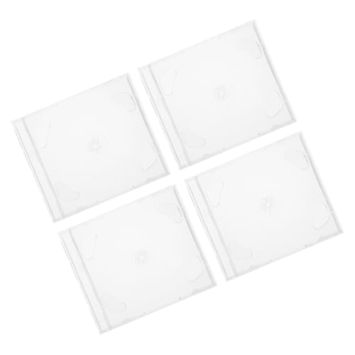 UKCOCO 4 Stück Transparente Disc Aufbewahrungsbox CD Organizer mit Robustem Material Stapelbar und Platzsparend Wiederverwendbar zur Sicheren Lagerung von und DVDs zu Hause Büro UKCOCO 4 Stück Transparente Disc Aufbewahrungsbox CD Organizer mit Robustem Material Stapelbar und Platzsparend Wiederverwendbar zur Sicheren Lagerung von und DVDs zu Hause Büro von UKCOCO