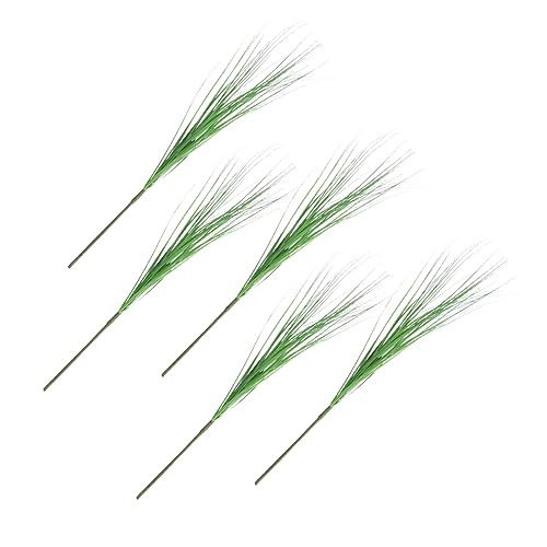 UKCOCO 5 Stück Künstliche Ziergräser Naturgetreue Dekoration für Zuhause Langlebiges Pflegeleichtes Kunstgras Frischem Grün für Jede Geeignet UKCOCO 5 Stück Künstliche Ziergräser Naturgetreue Dekoration für Zuhause Langlebiges Pflegeleichtes Kunstgras Frischem Grün für Jede Geeignet von UKCOCO