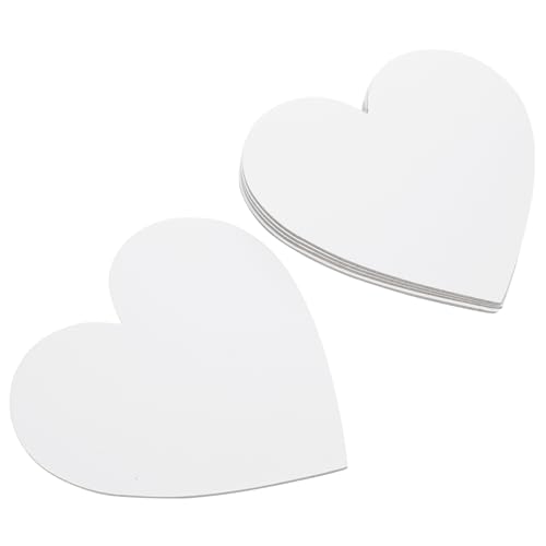 UKCOCO 5 Stück Teiliges Herzförmiges Baumwoll Malbrett Dicke Künstler Öl und Acrylfarben Leinwandtafel DIY Kunst Panel Für Hobby Malerei Innen Außen Und Tragbar UKCOCO 5 Stück Teiliges Herzförmiges Baumwoll Malbrett Dicke Künstler Öl und Acrylfarben Leinwandtafel DIY Kunst Panel Für Hobby Malerei Innen Außen Und Tragbar von UKCOCO
