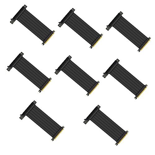 UKCOCO 8 Stück 90 Pci-Verlängerungskabel Verlängerungskabel Computer-Adapter Computer-Lüfter-Extender-Riser-Kabel Pc-Kabelverlängerung Pci-Express-Kabel Verlängerung Pci-E 30 UKCOCO 8 Stück 90 Pci-Verlängerungskabel Verlängerungskabel Computer-Adapter Computer-Lüfter-Extender-Riser-Kabel Pc-Kabelverlängerung Pci-Express-Kabel Verlängerung Pci-E 30 von UKCOCO