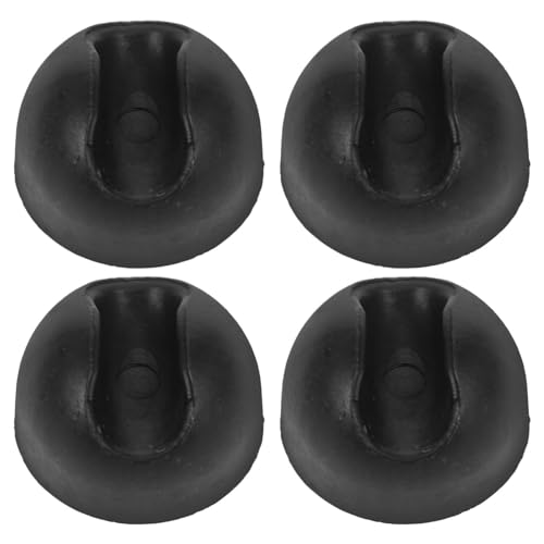 UKCOCO Stuhlbein Bodenschoner Unterlage Bettstopper Möbelstopper 4 Radstopper Möbelrollenbecher Couch Gummistopper Pads Für Betten Sofa von UKCOCO