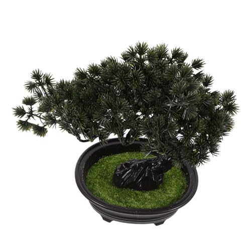 UKCOCO Künstlicher Bonsai Baum Mit Topf Für Tischdekoration Büro Und Badezimmer Symbol Für Glück Und Langlebigkeit UKCOCO Künstlicher Bonsai Baum Mit Topf Für Tischdekoration Büro Und Badezimmer Symbol Für Glück Und Langlebigkeit von UKCOCO