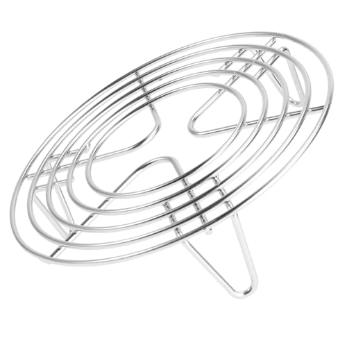 UKCOCO Dämpfgestell Multifunktionales Rund Auskühlgitter für Dampfgarer und Kochen Lebensmittelechtes Material für und Abkühlen von Speisen UKCOCO Dämpfgestell Multifunktionales Rund Auskühlgitter für Dampfgarer und Kochen Lebensmittelechtes Material für und Abkühlen von Speisen von UKCOCO