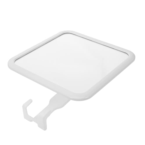 UKCOCO Einstellbarer Badspiegel mit Saugnapf Selbstklebender Duschspiegel Moderner Makeup Spiegel Abnehmbar Hochauflösender Kosmetikspiegel für Badezimmer und Fliesenmontage von UKCOCO