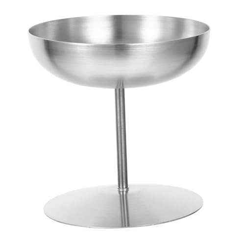 UKCOCO Eisbecher mit Hohem Fuß Kleine Dessertschale für Eiscreme Langlebiger Partybecher Stilvoller Smoothie und Puddingbecher Spülmaschinenfest für Zuhause und Gastronomie von UKCOCO
