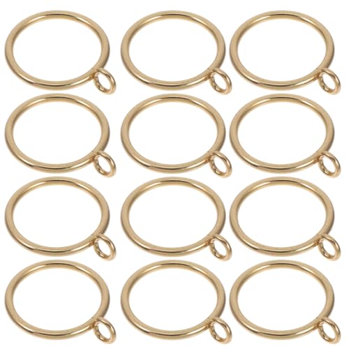 UKCOCO Gardinen Ringe: 20 Stück Metall Vorhangringe 35 mm Innendurchmesser Gardinenstangen Ringe for Duschvorhang Vorhang,Gold UKCOCO Gardinen Ringe: 20 Stück Metall Vorhangringe 35 mm Innendurchmesser Gardinenstangen Ringe for Duschvorhang Vorhang,Gold von UKCOCO
