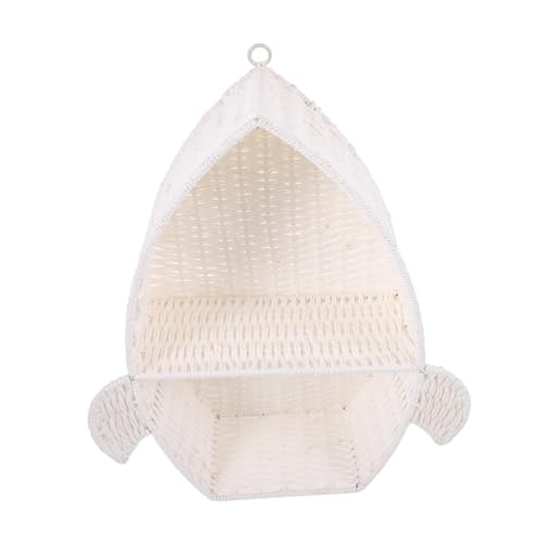 UKCOCO Gewebter Wandregal Organizer Wandspeicherkorb für Schlafzimmer und Badezimmer Leicht und Pastoraldesign für Zuhause Dekorativ und Platzsparend UKCOCO Gewebter Wandregal Organizer Wandspeicherkorb für Schlafzimmer und Badezimmer Leicht und Pastoraldesign für Zuhause Dekorativ und Platzsparend von UKCOCO