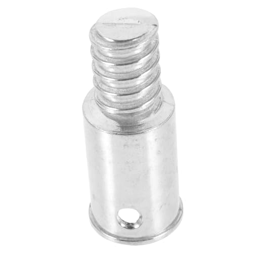 UKCOCO Griff Mit Gewindeende Griffspitzen Mit Gewinde Griffspitzen Für Stöcke Besenstiel Mit Gewindeende Besenstiel Mit Gewindespitze Spitze Für Solardecklichter Eisen Französisch Metall von UKCOCO