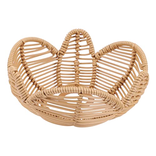 UKCOCO Hängender Lampenschirm im Vintage Stil Woven Pendant Light Cover für Deckenleuchten Rustikales Design für Zuhause Cafés Restaurants und Hochzeiten von UKCOCO