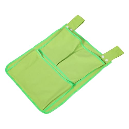 UKCOCO Hängende Aufbewahrungstasche Für Kinderbett Fächer-Organizer Für Windeln Spielzeug Und Kleidung Aus Canvas-Material Zum Aufhängen Am Kinderbett Wand von UKCOCO