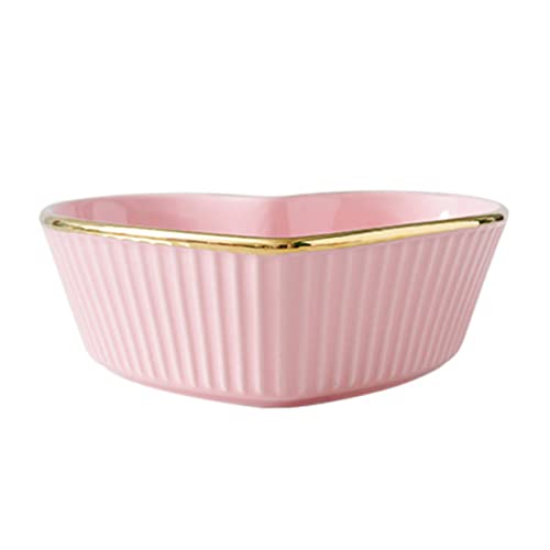 UKCOCO Herzförmige Keramikschale Nordischer Stil Vielseitige Breakfast Bowl Leicht und Robust für Salate Desserts Frühstück Geeignet für Zuhause Picknick UKCOCO Herzförmige Keramikschale Nordischer Stil Vielseitige Breakfast Bowl Leicht und Robust für Salate Desserts Frühstück Geeignet für Zuhause Picknick von UKCOCO
